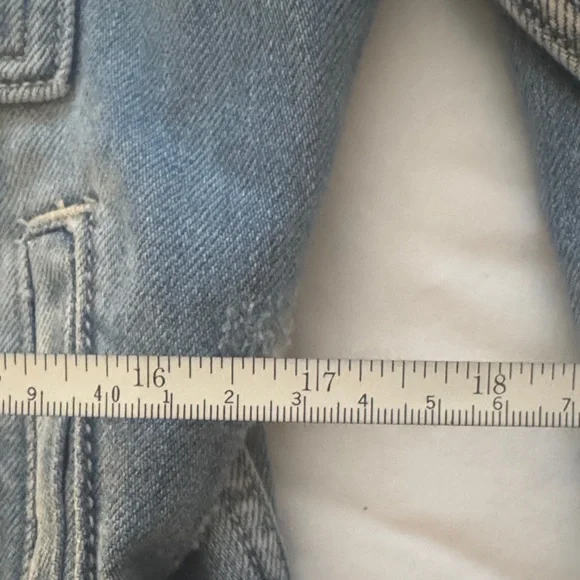 Distressed Denim Jacket by Hidden - Picture 14 of 16